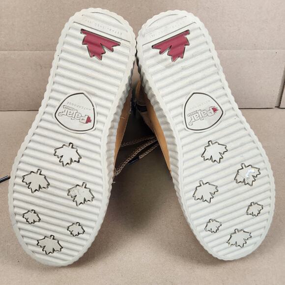 Pajar Cade Waterproof Insulated Winter Boots Women’s SZ 9 (EU 40) Tan Leather - Picture 9 of 15